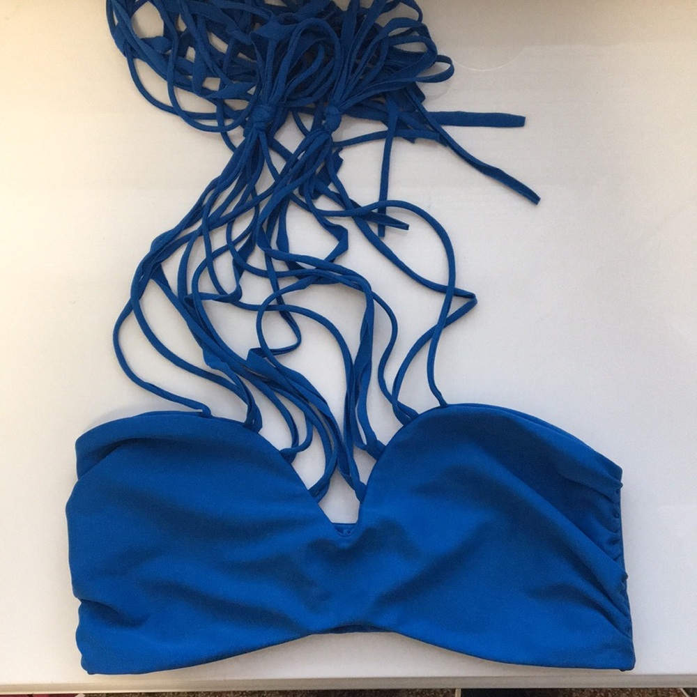 Mikoh Blue ‘Kahala’ CrissCross Top